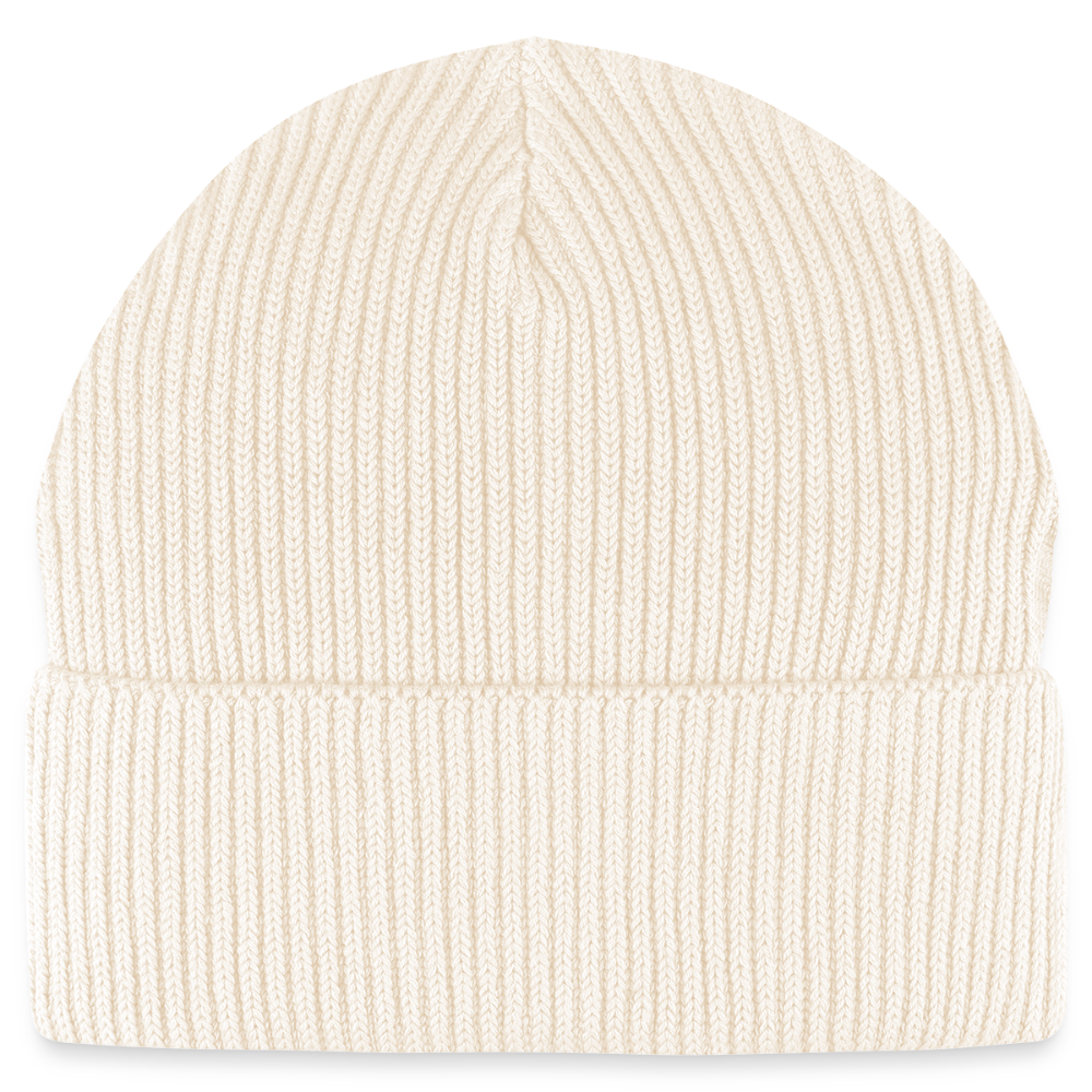 Stanley/Stella Unisex Organic FISHERMAN BEANIE - natural raw
