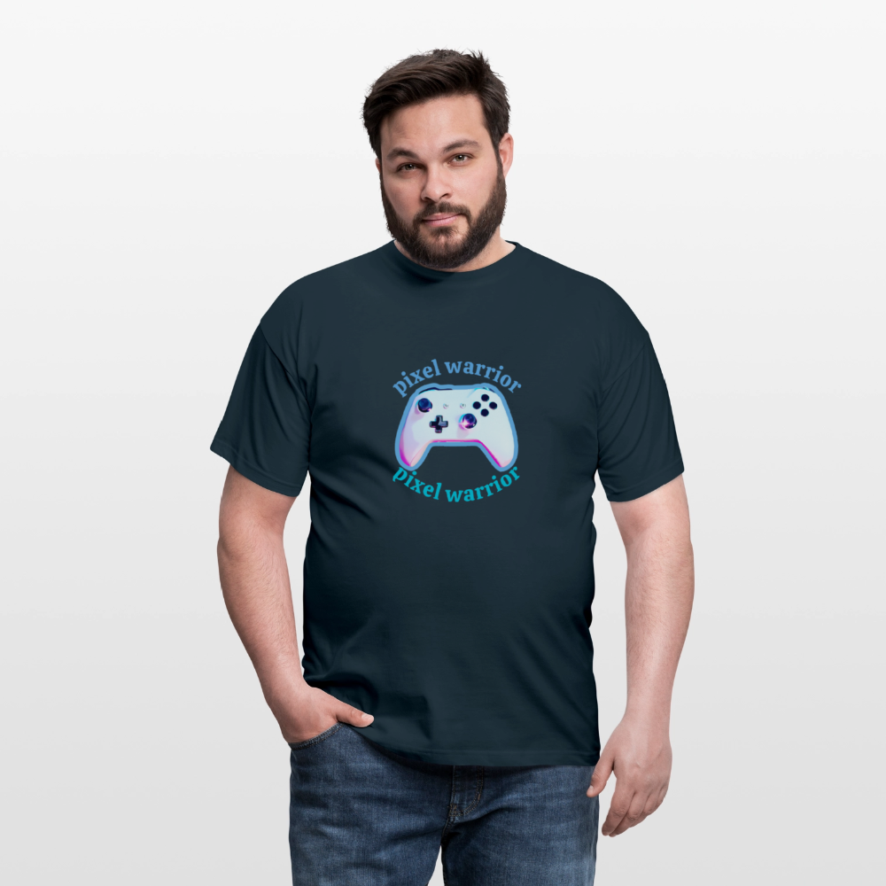 Men's T-Shirt PIXEL - navy