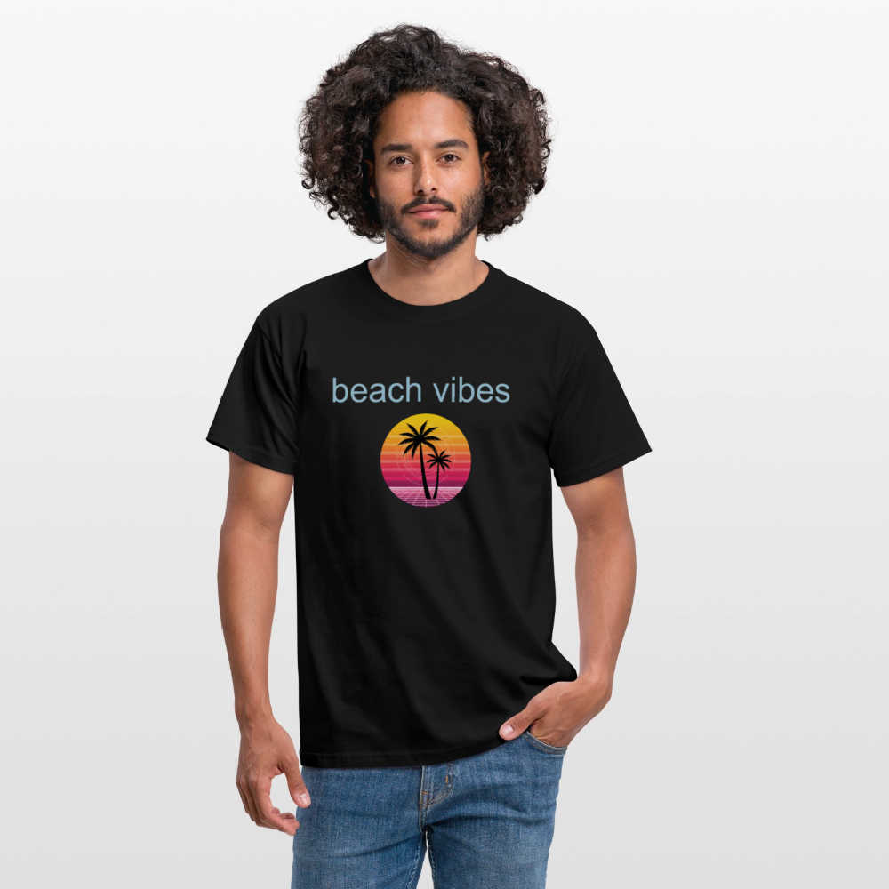 Men's T-Shirt beach - black