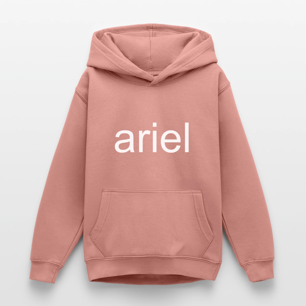 Teen Hoodie - dusky rose