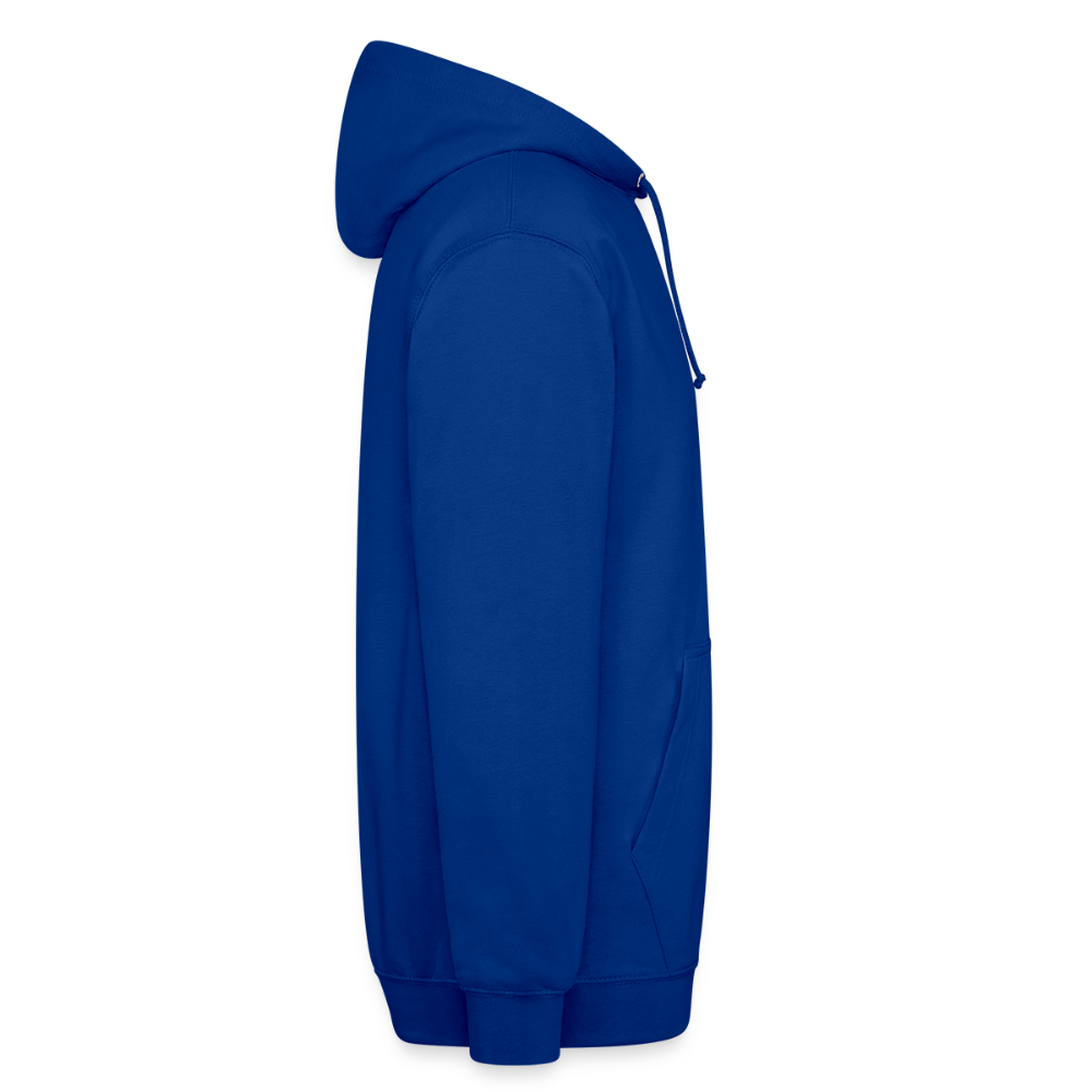 Unisex Hoodie Never say never - bright royal