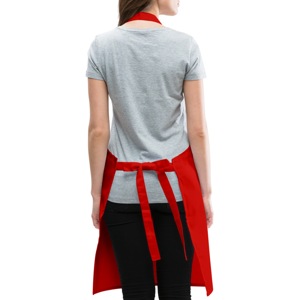 Cooking Apron MOM - red