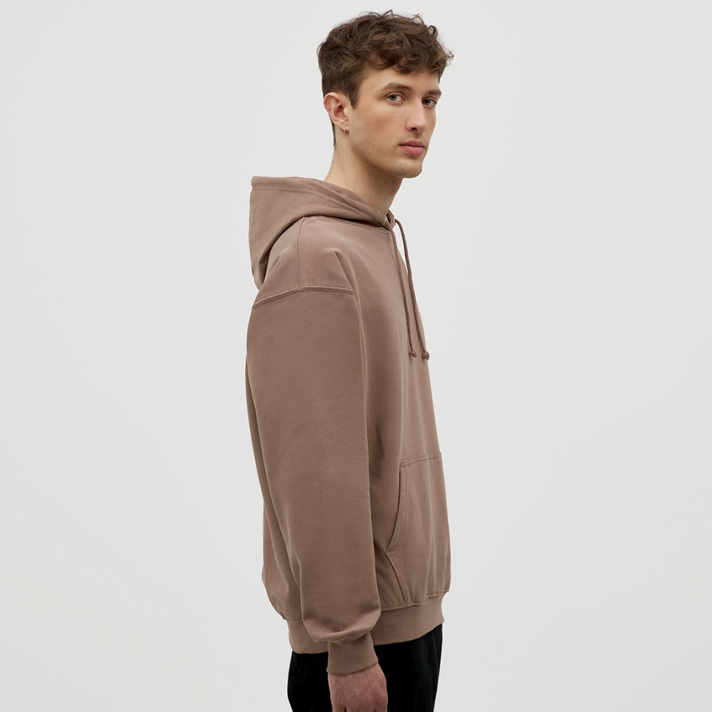 Unisex Hoodie Never say never - mocha