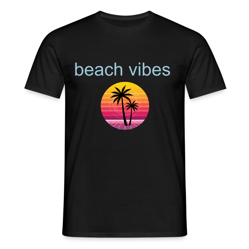 Men's T-Shirt beach - black