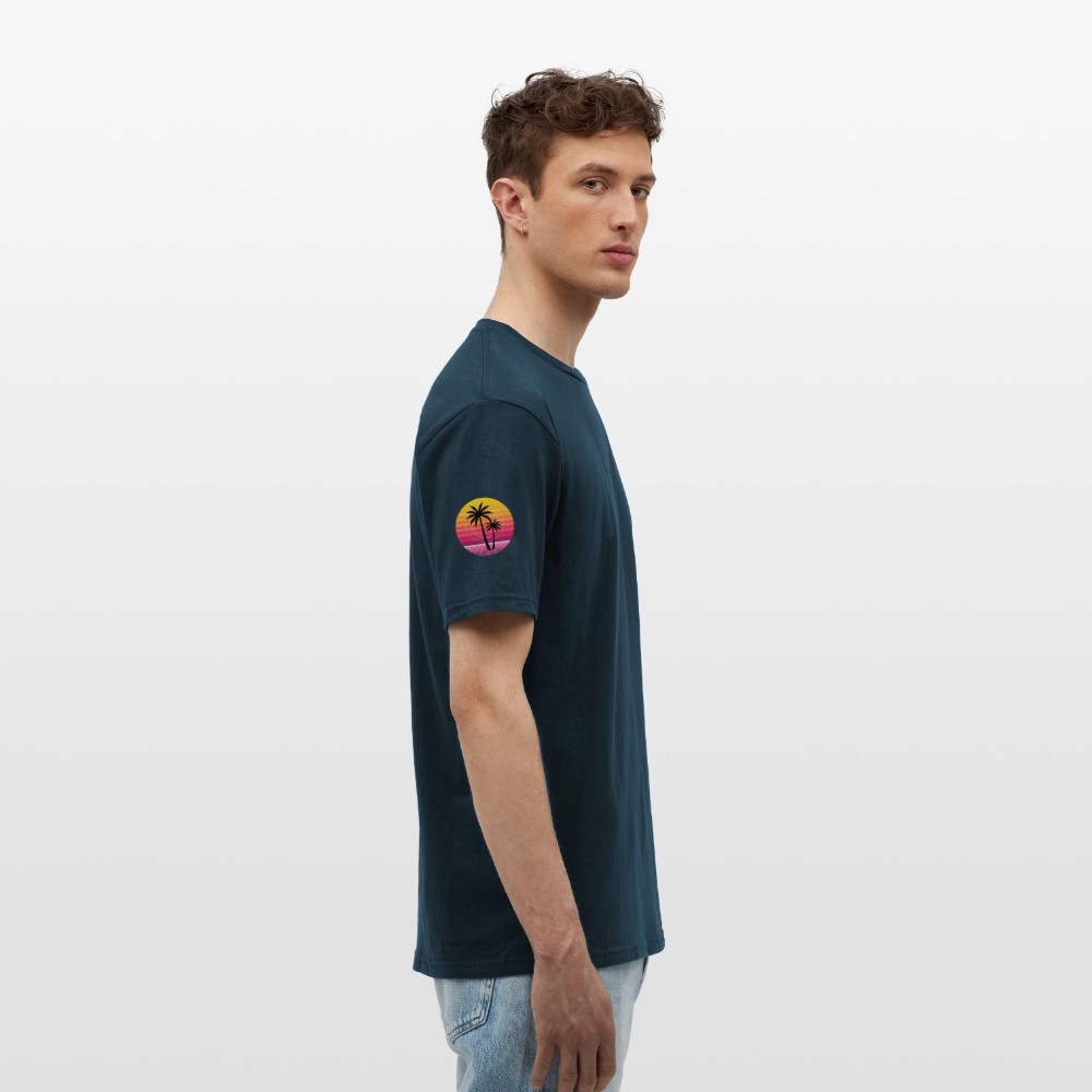 Men's T-Shirt beach - navy