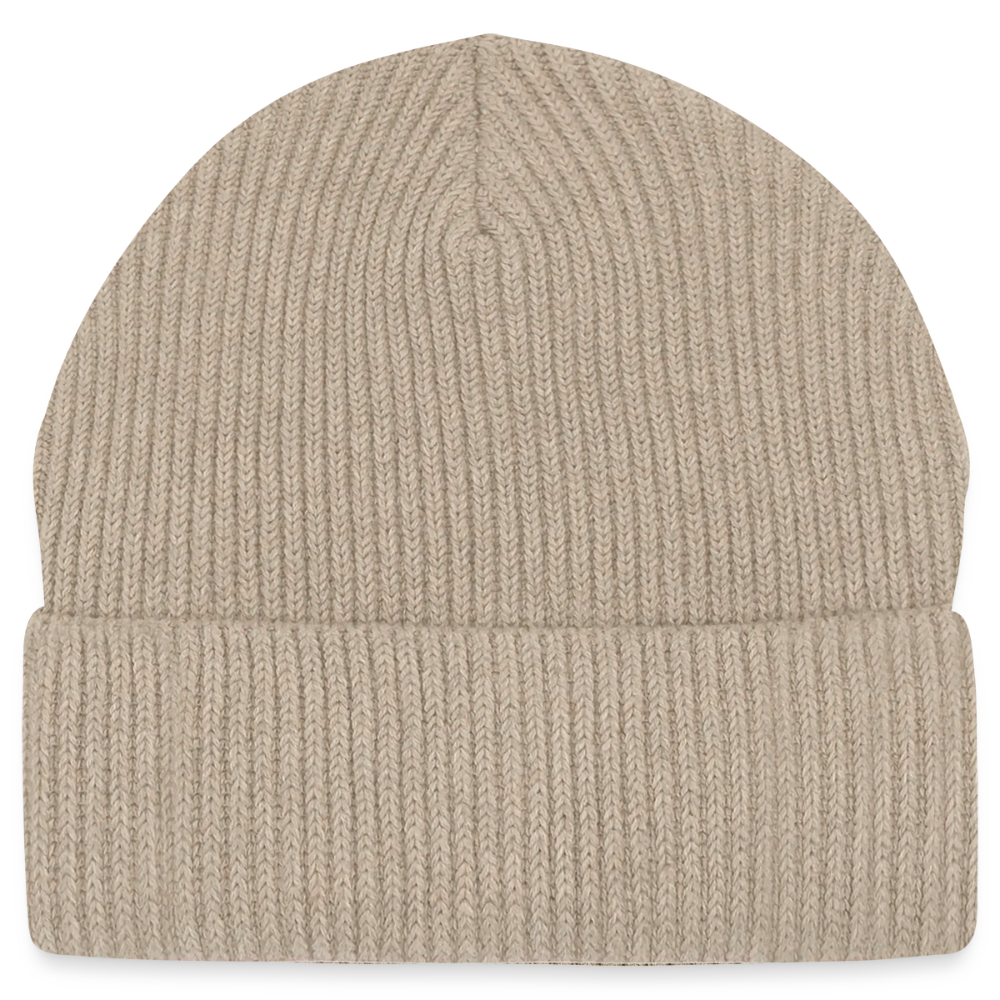 Stanley/Stella Unisex Organic FISHERMAN BEANIE - heather sand