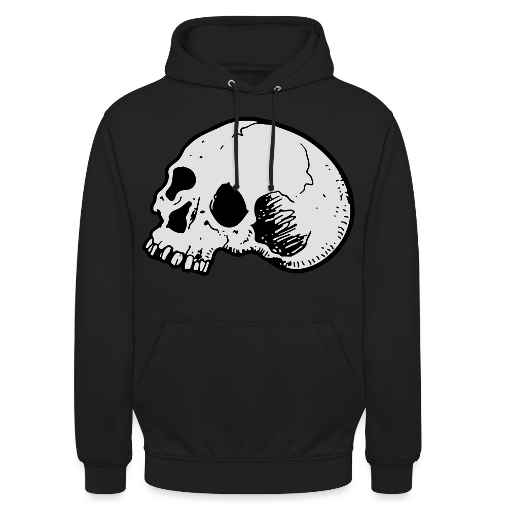 Unisex Hoodie SKULL - black
