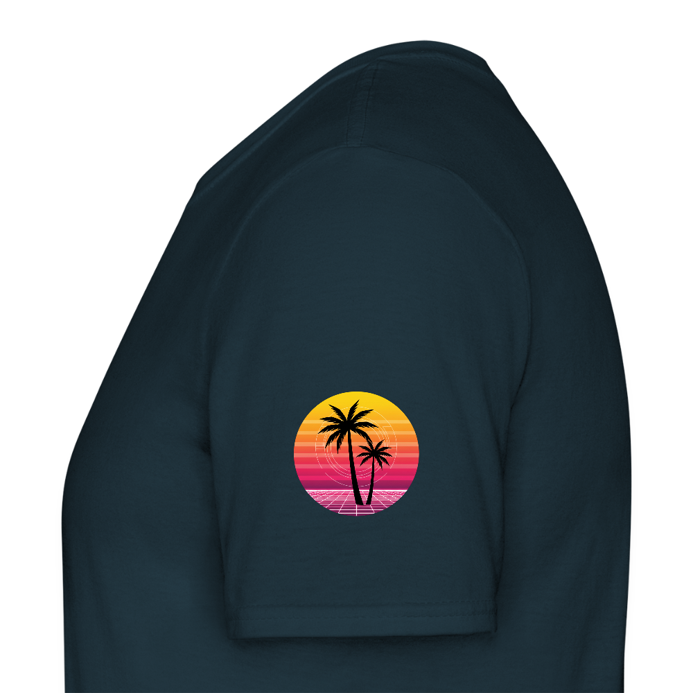 Men's T-Shirt beach - navy