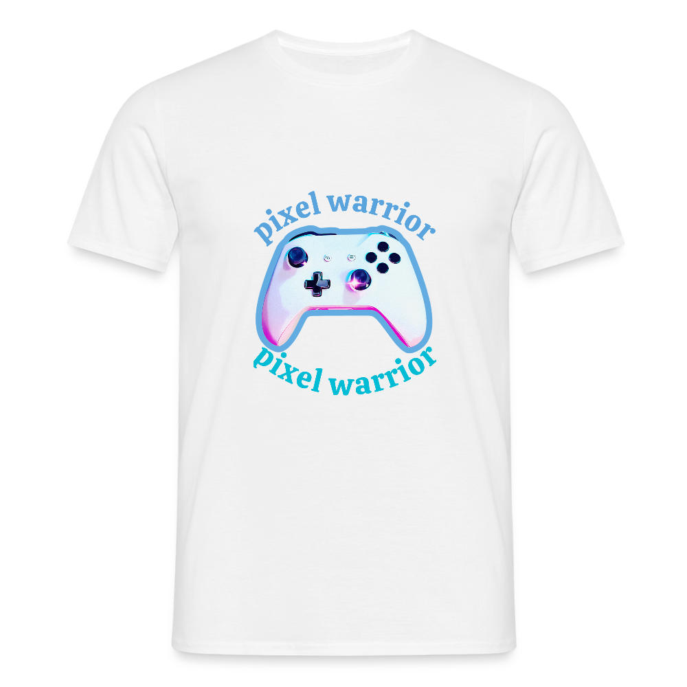 Men's T-Shirt PIXEL - white