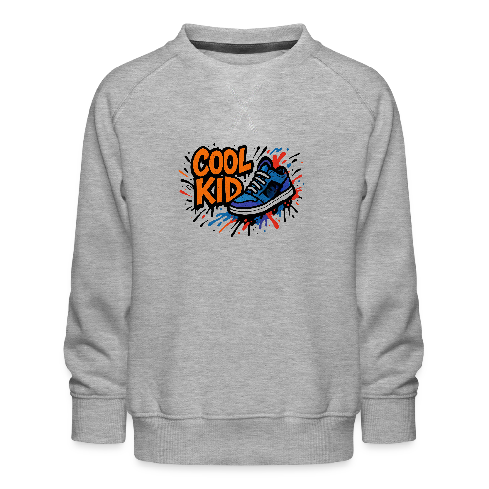 Kids’ Premium Sweatshirt  COOL KID - heather grey