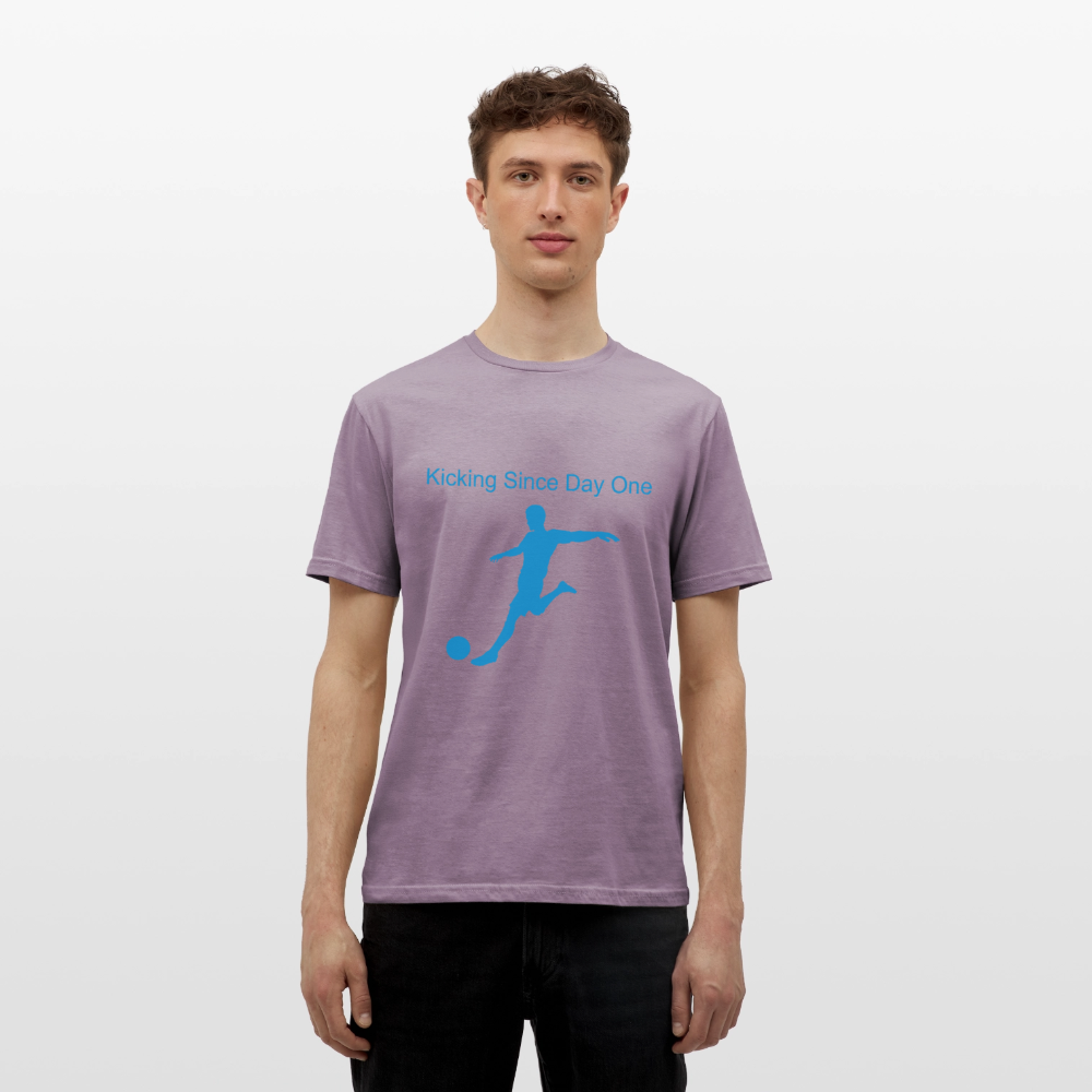 Men's T-Shirt - purple-grey