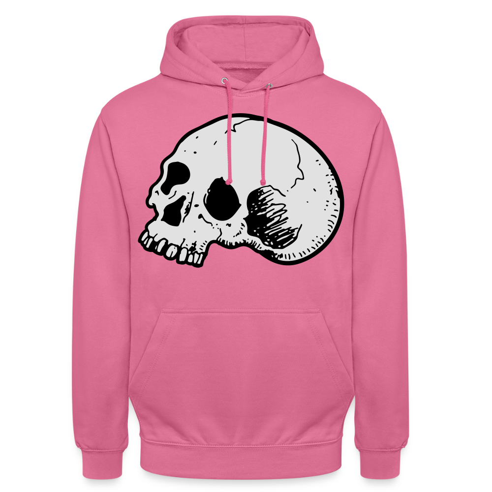 Unisex Hoodie SKULL - pink