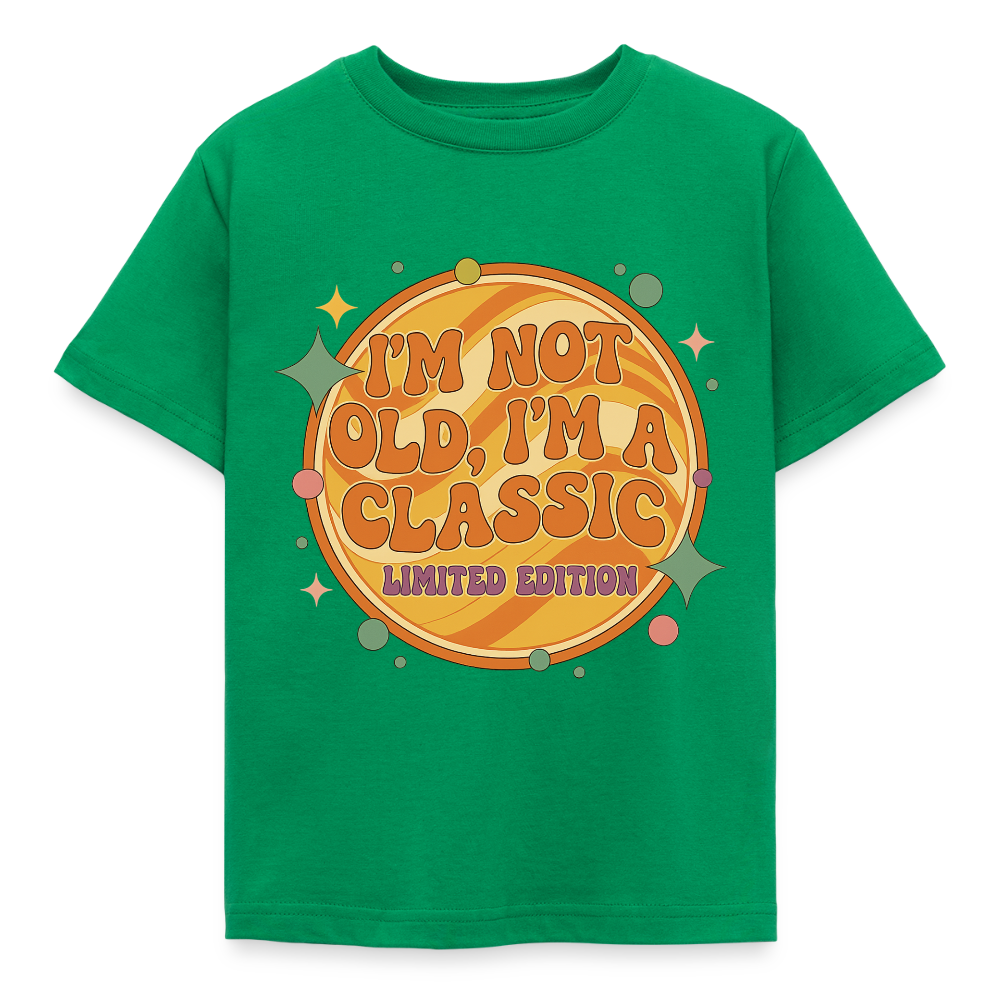 Kids' T-Shirt IM NOT - kelly green