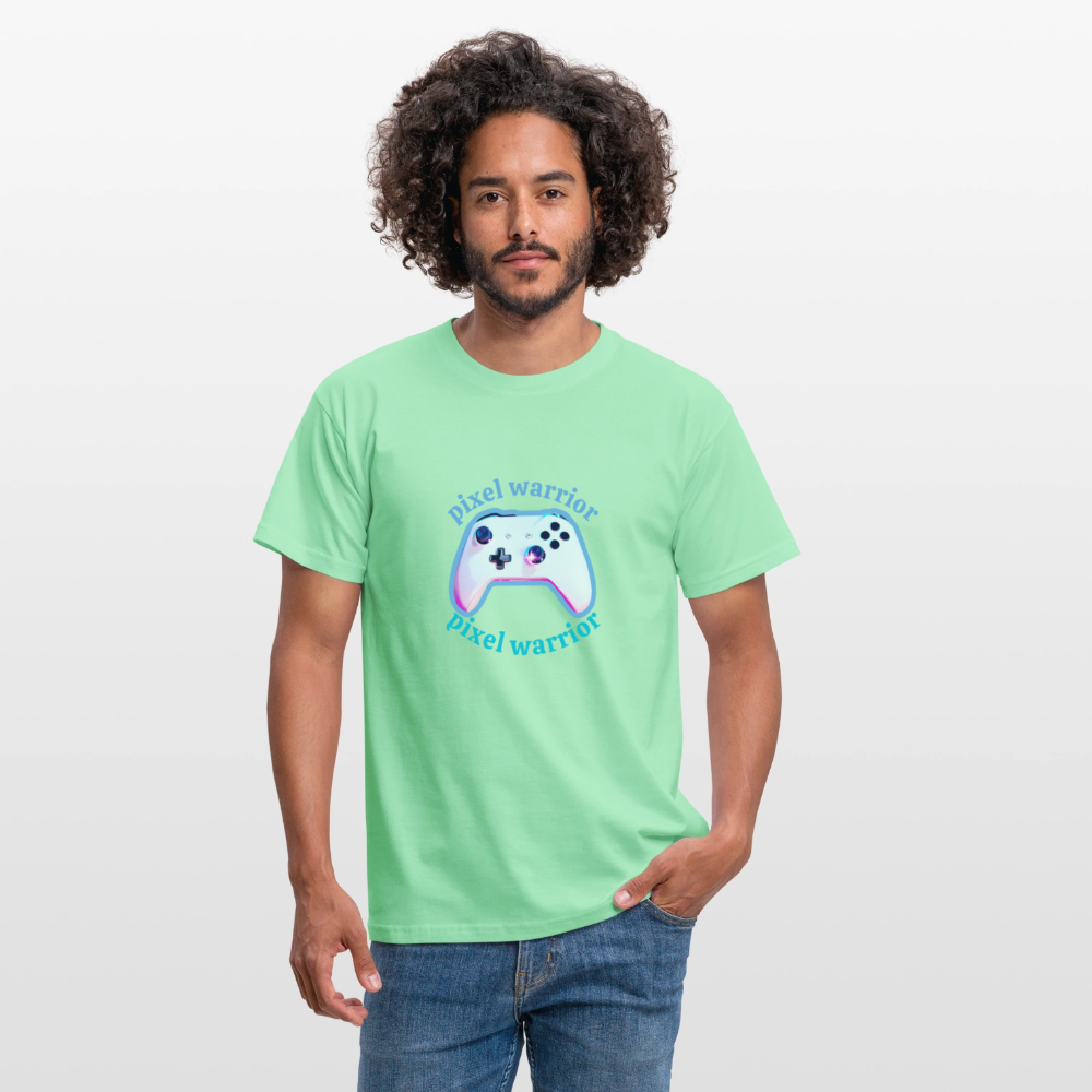Men's T-Shirt PIXEL - mint green