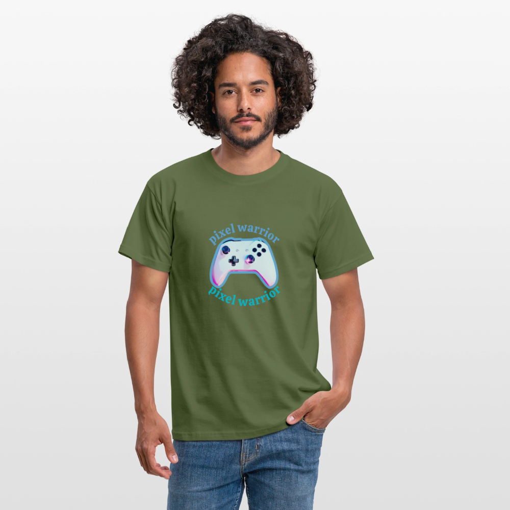 Men's T-Shirt PIXEL - military green
