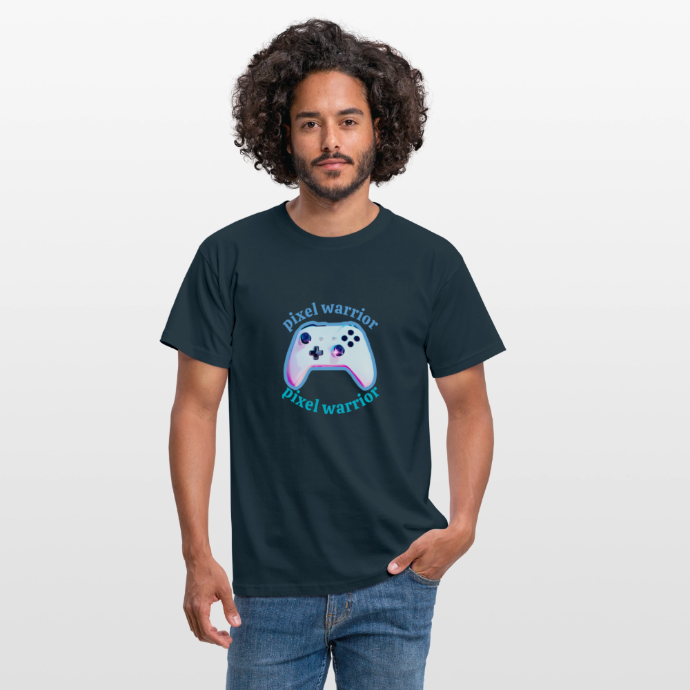 Men's T-Shirt PIXEL - navy