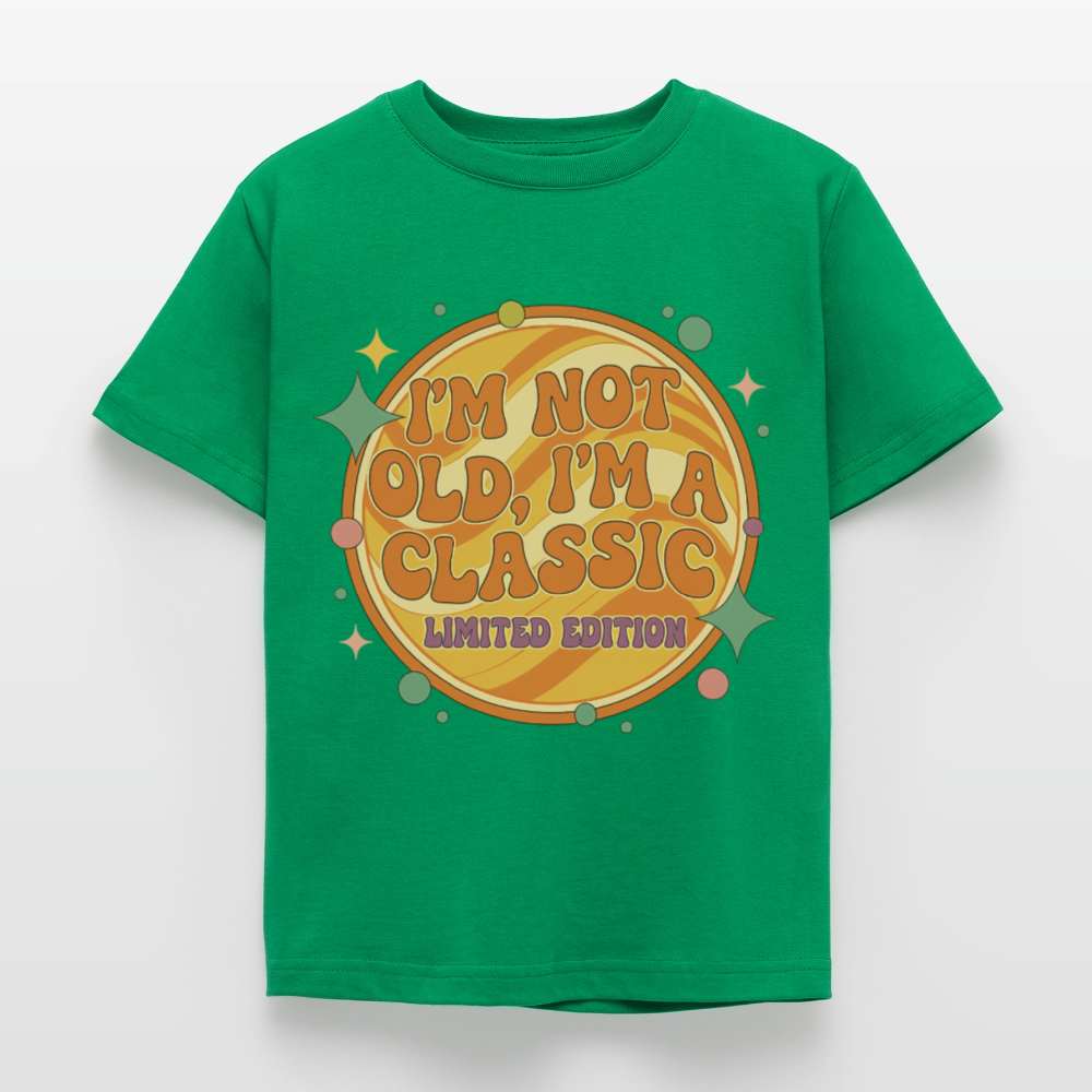 Kids' T-Shirt IM NOT - kelly green