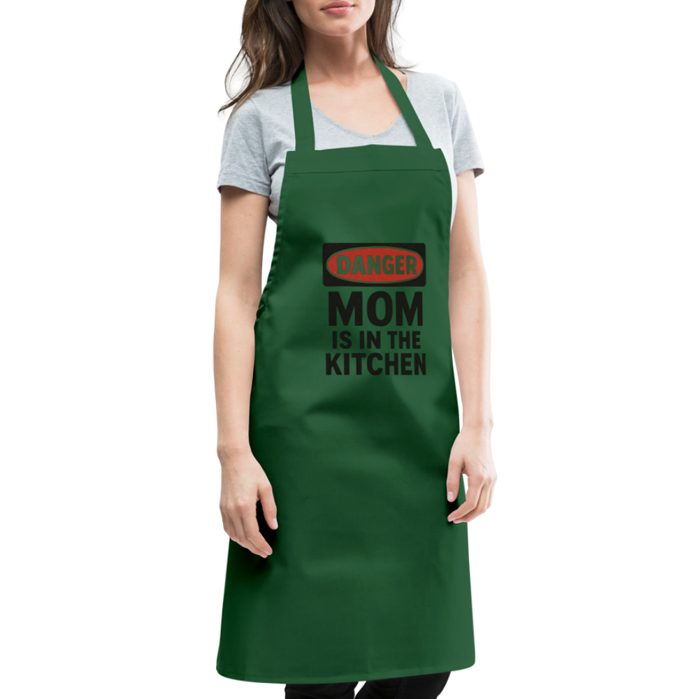 Cooking Apron MOM - green