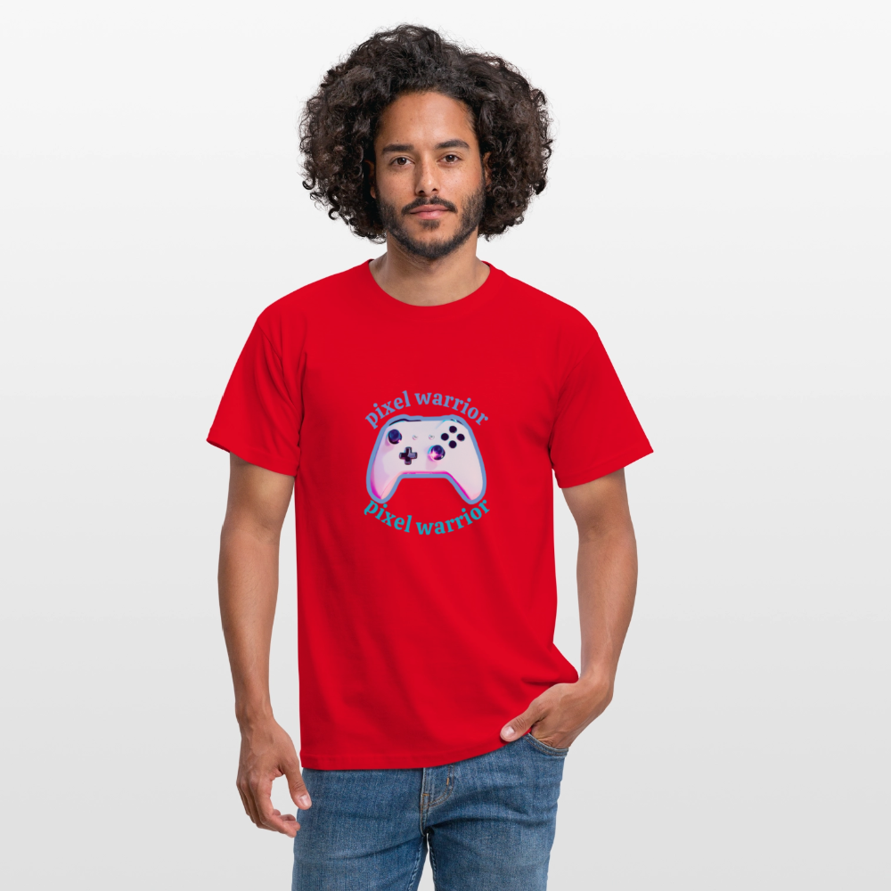 Men's T-Shirt PIXEL - red