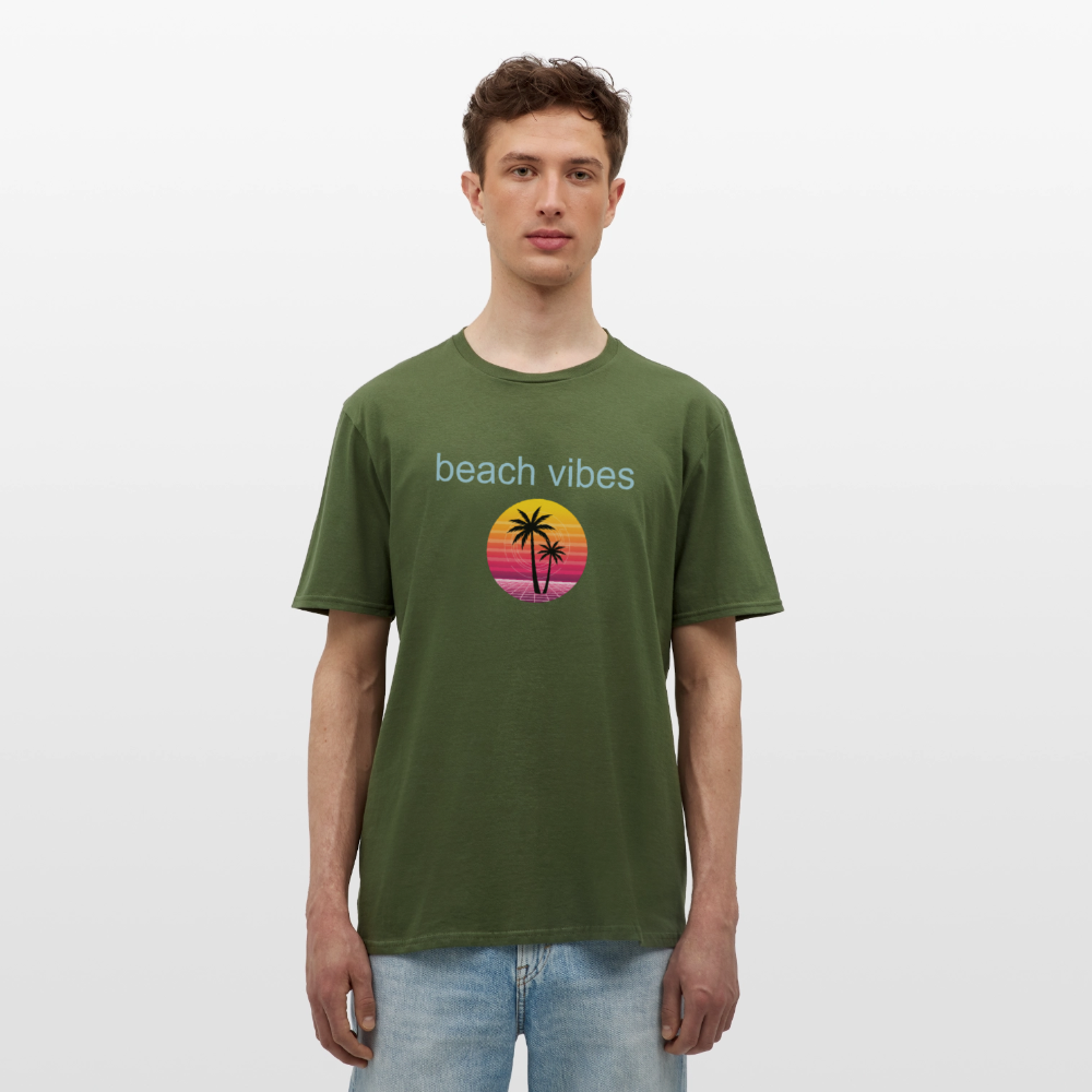 Men's T-Shirt beach - military green
