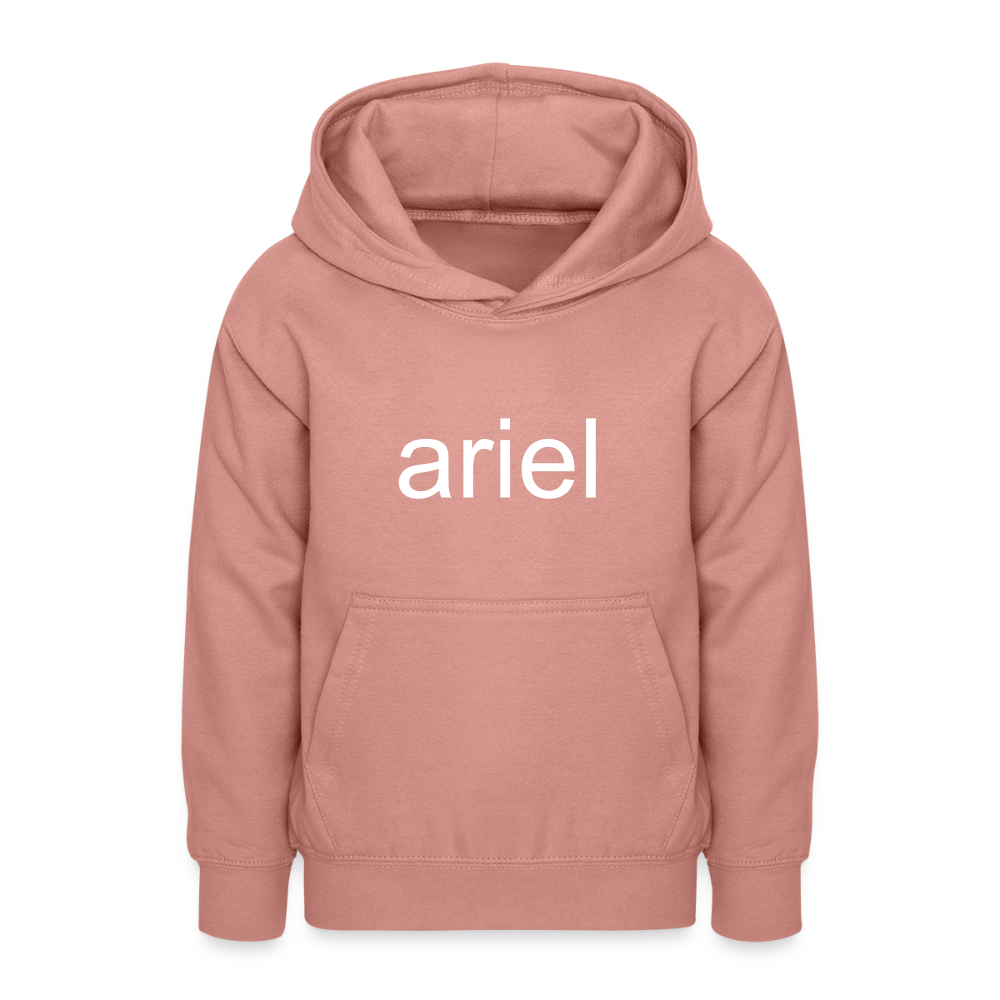 Teen Hoodie - dusky rose