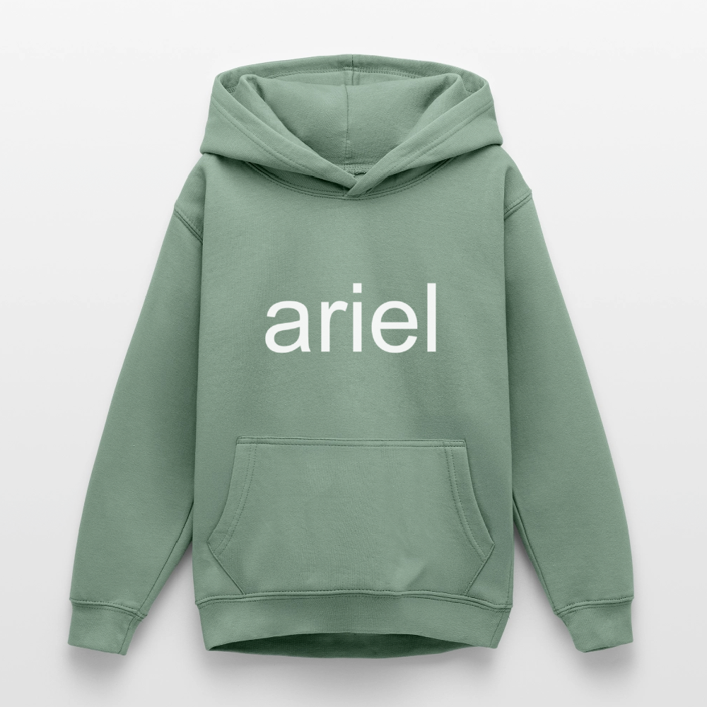 Teen Hoodie - steel green