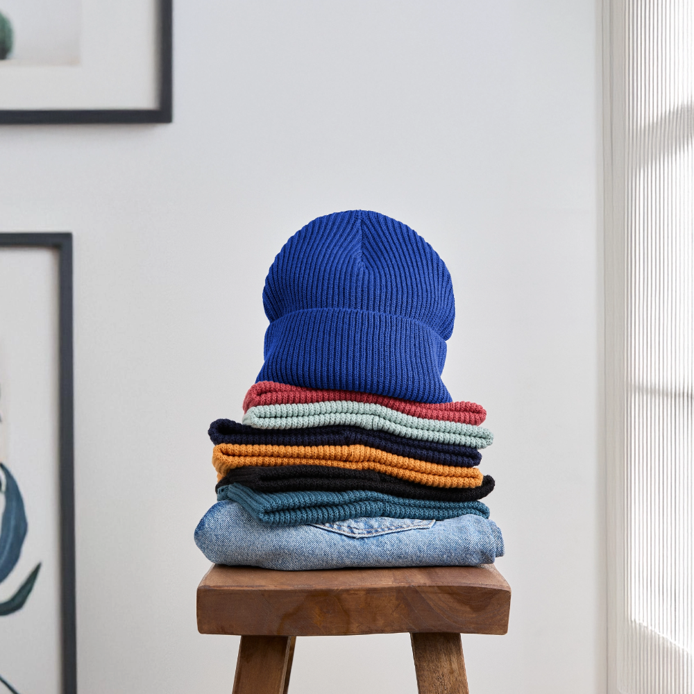 Stanley/Stella Unisex Organic FISHERMAN BEANIE - majorelle blue