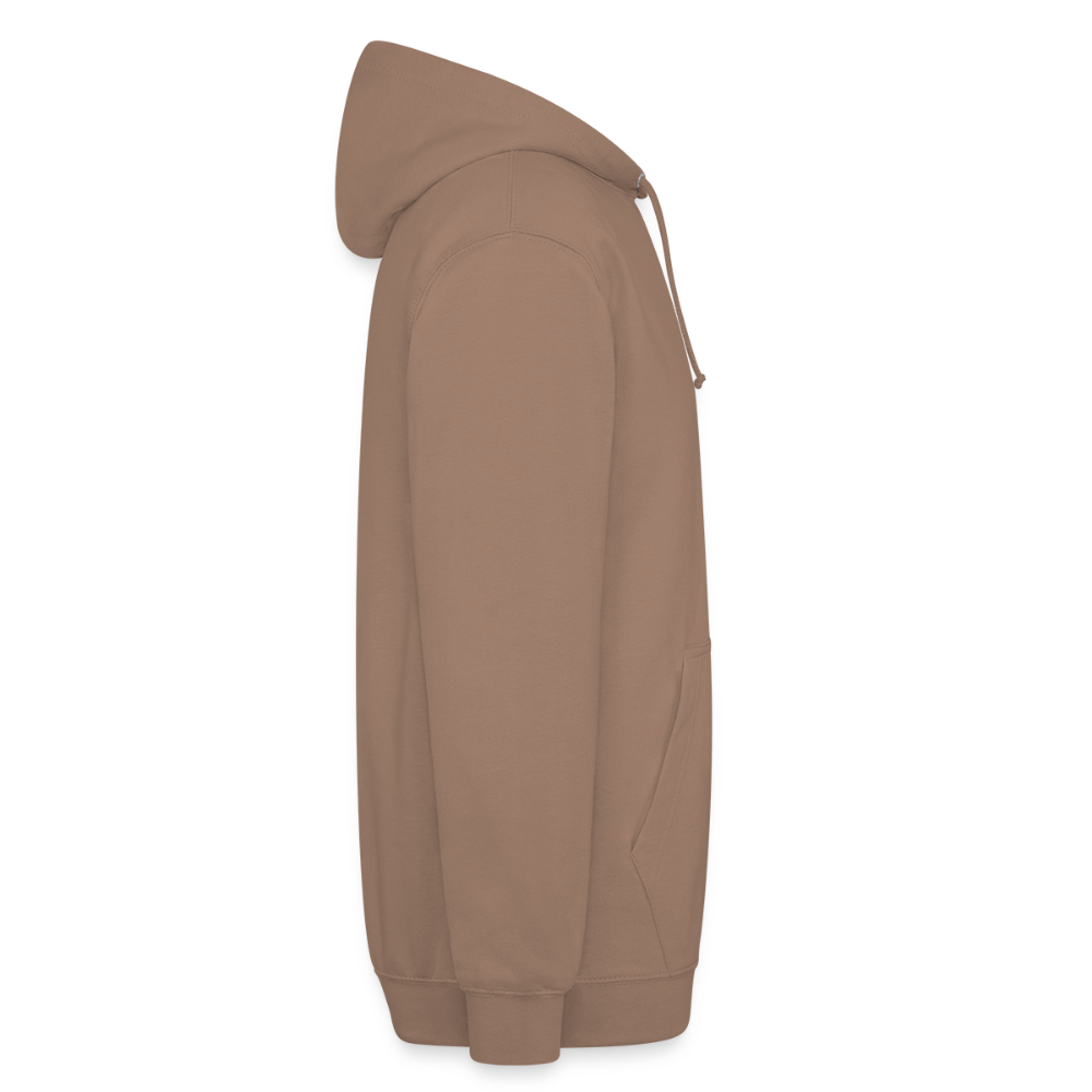 Unisex Hoodie Never say never - mocha