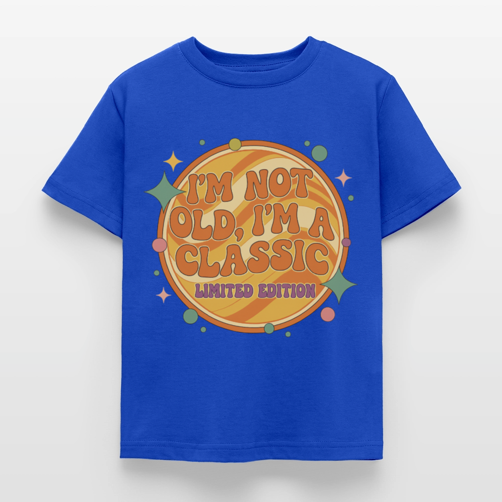 Kids' T-Shirt IM NOT - royal blue