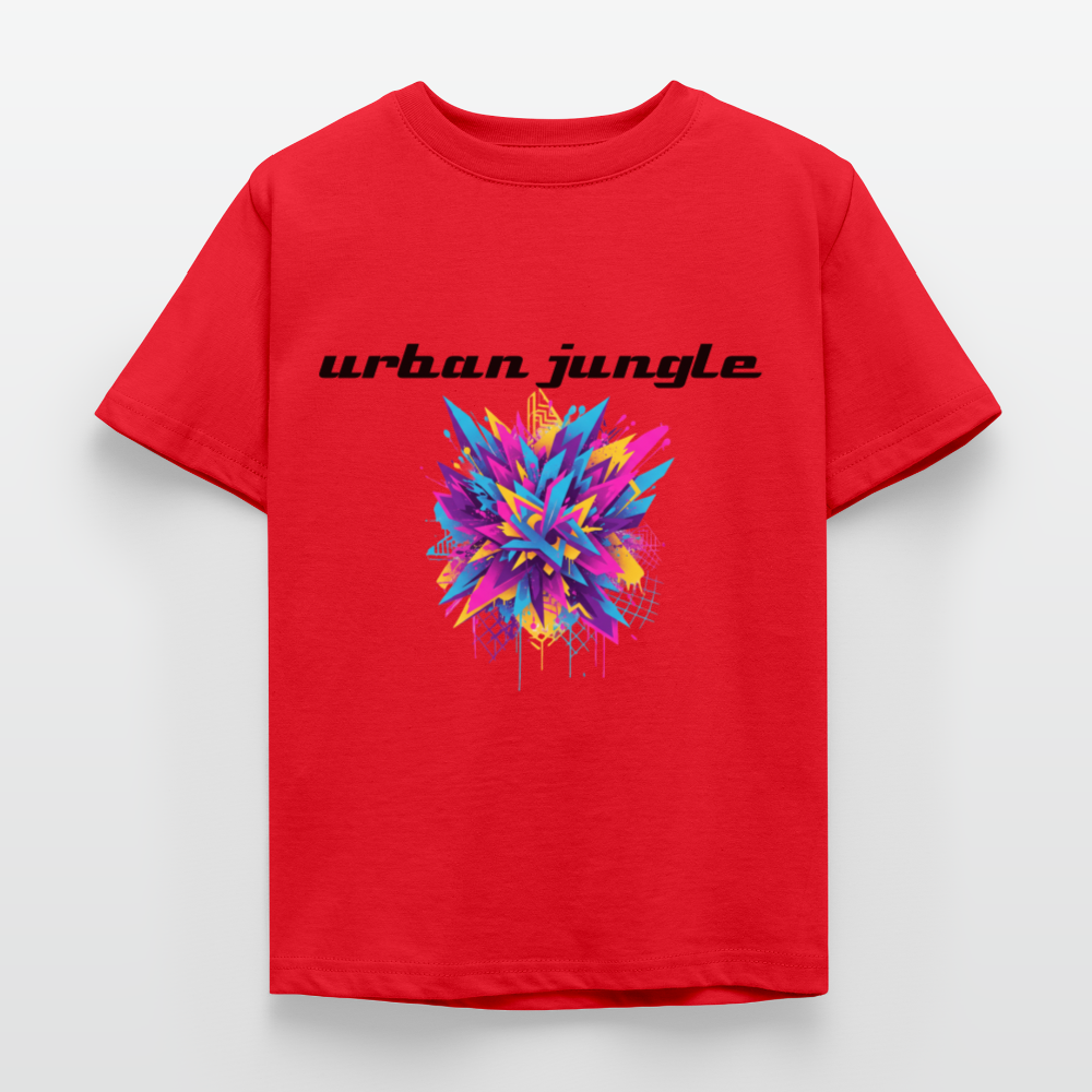 Kids' T-Shirt urban - red