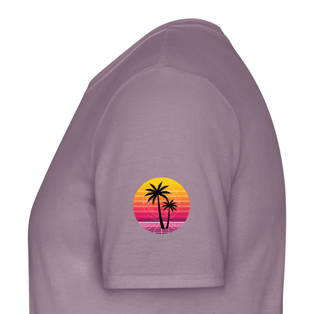 Men's T-Shirt beach - purple-grey