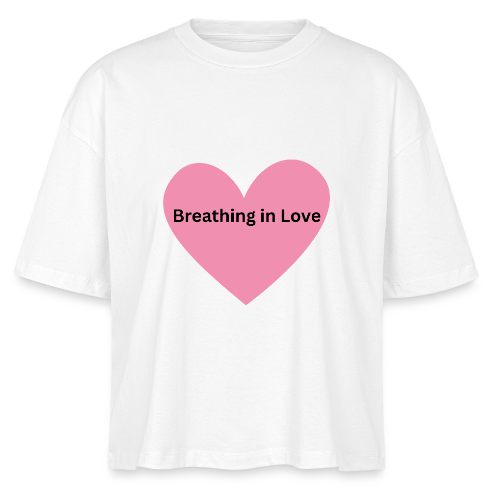 Stanley/Stella BREATHING IN LOVE T SHIRT - white