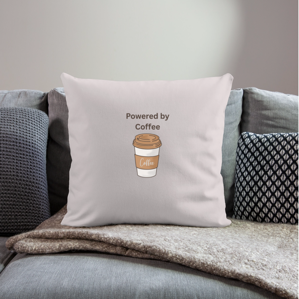 Sofa pillowcase 17,3'' x 17,3'' (45 x 45 cm) COFFEE - light taupe