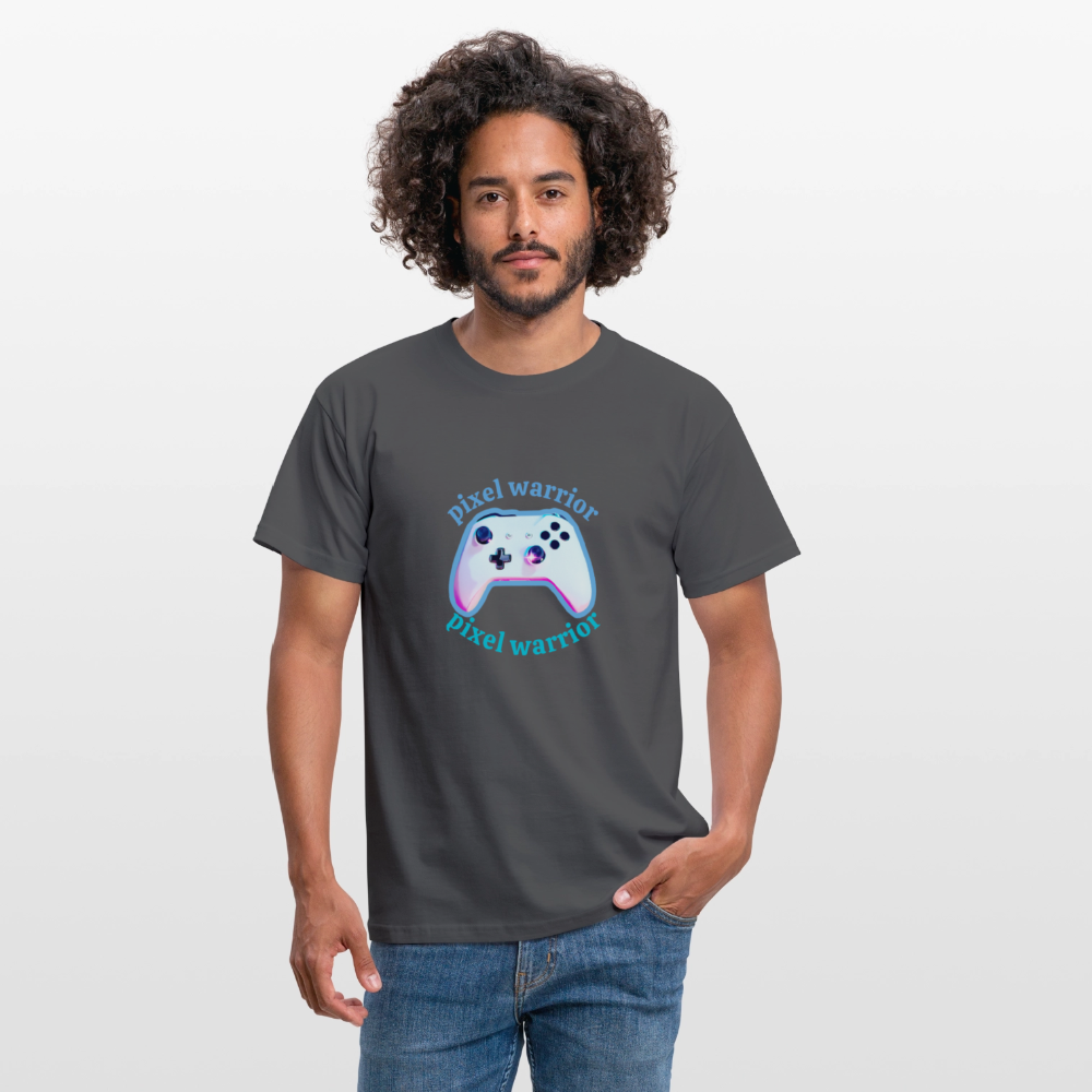 Men's T-Shirt PIXEL - charcoal grey