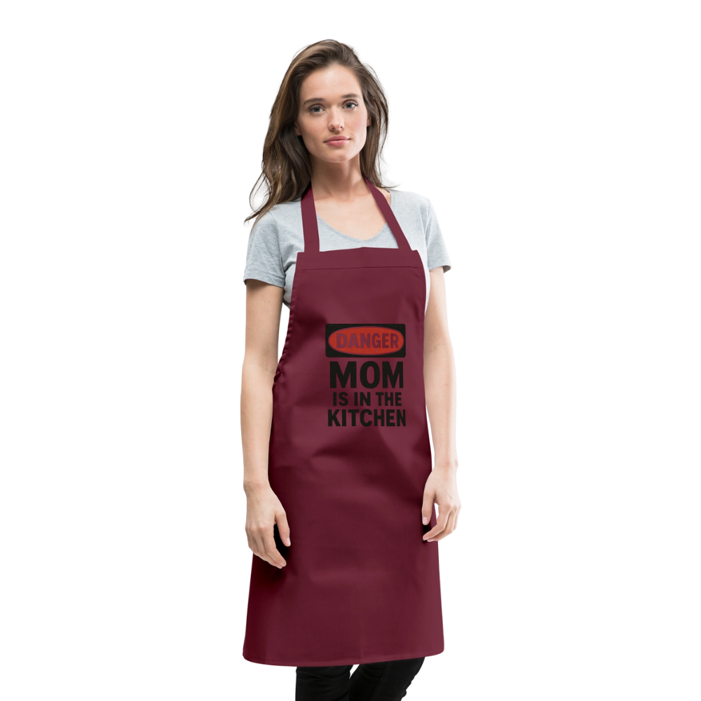 Cooking Apron MOM - bordeaux