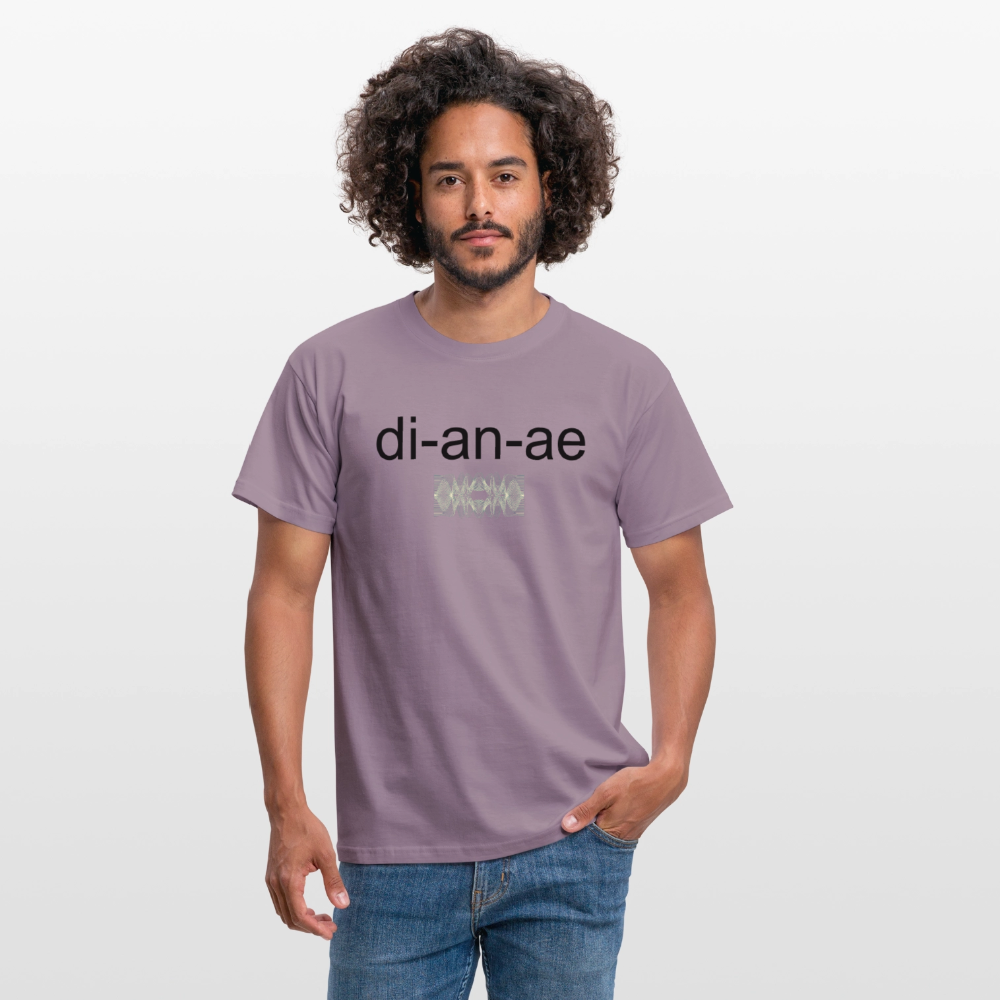 Men's T-Shirt DNA - purple-grey