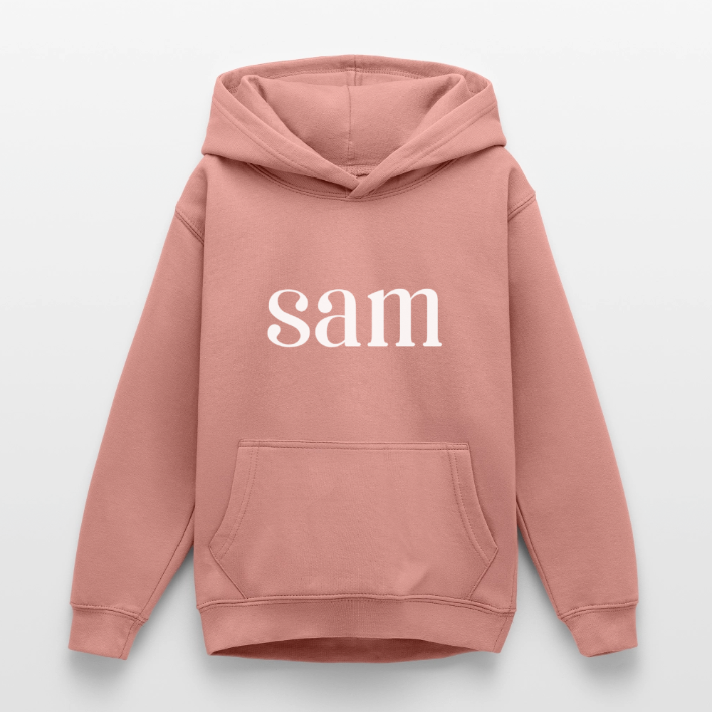 Teen Hoodie - dusky rose