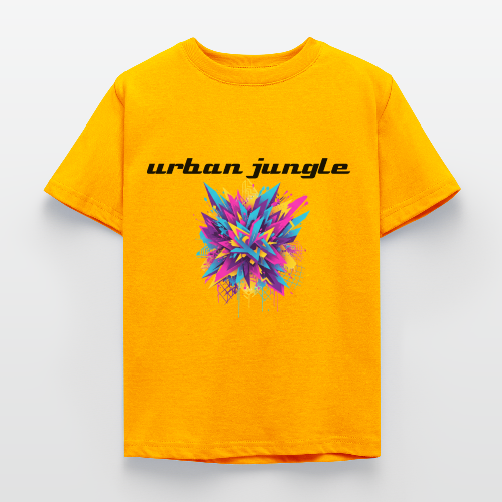 Kids' T-Shirt urban - gold