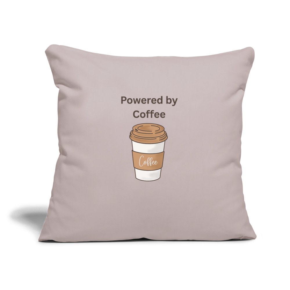 Sofa pillowcase 17,3'' x 17,3'' (45 x 45 cm) COFFEE - light taupe