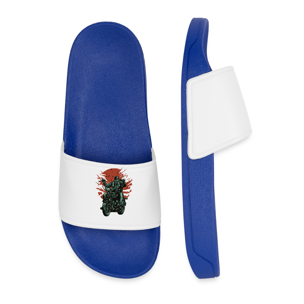 Men’s Pool Sliders - royal blue