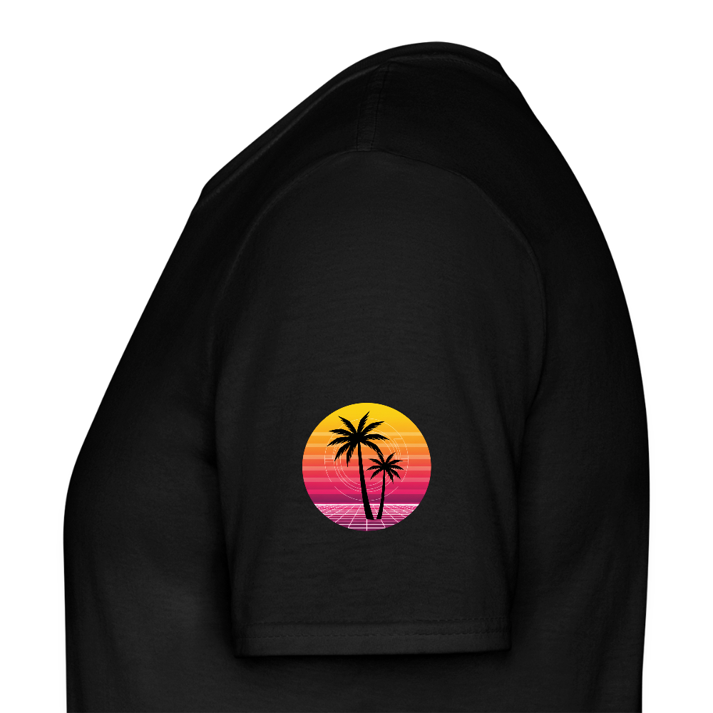 Men's T-Shirt beach - black