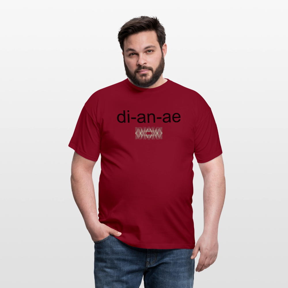 Men's T-Shirt DNA - brick red