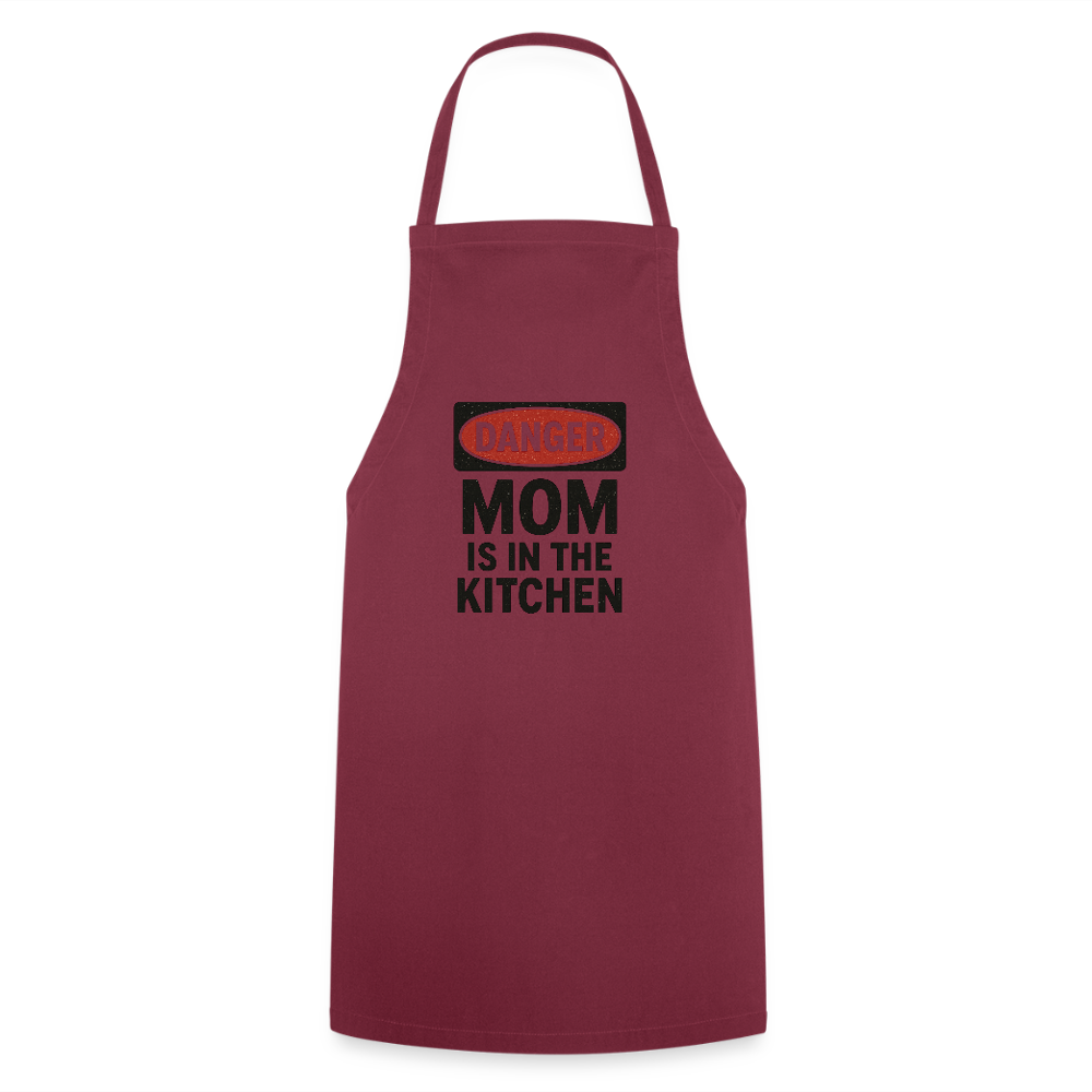 Cooking Apron MOM - bordeaux