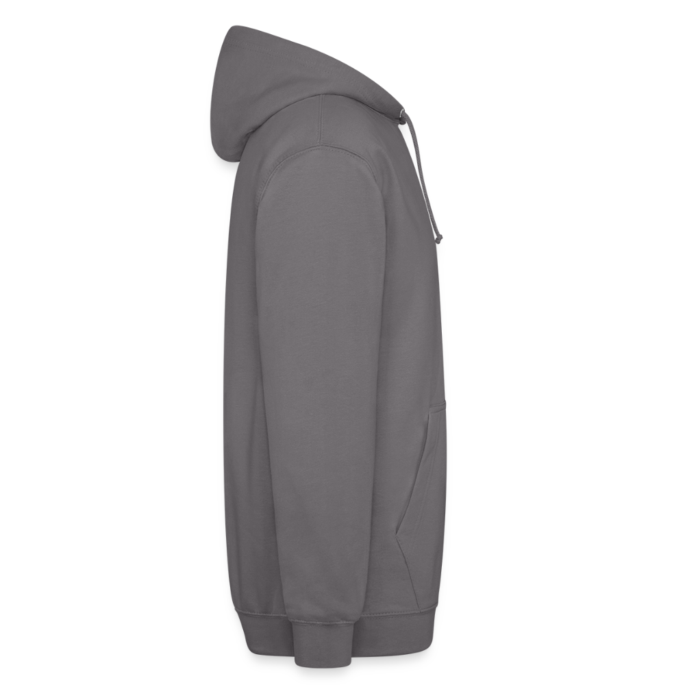 Unisex Hoodie Never say never - elephant grey