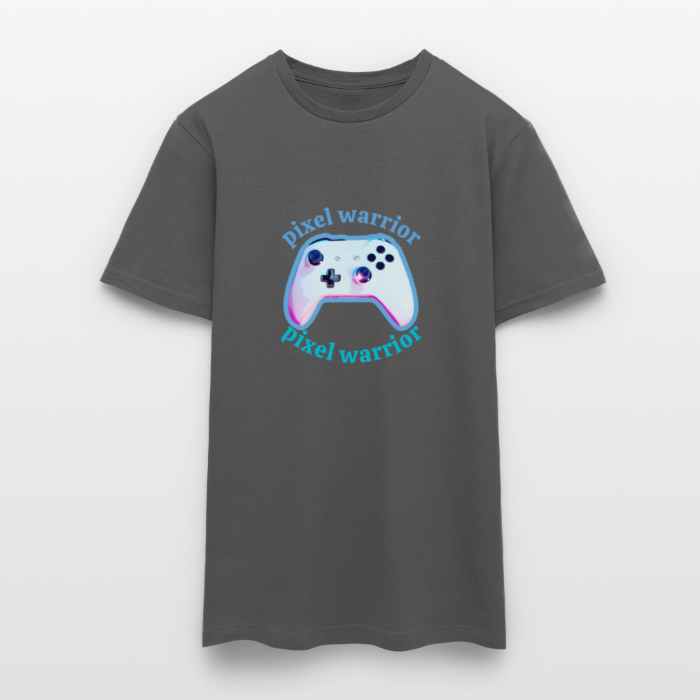 Men's T-Shirt PIXEL - charcoal grey