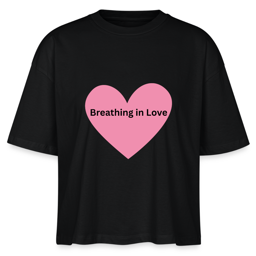 Stanley/Stella BREATHING IN LOVE T SHIRT - black