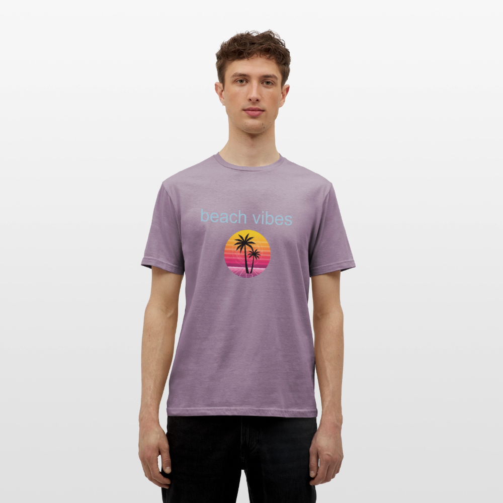 Men's T-Shirt beach - purple-grey