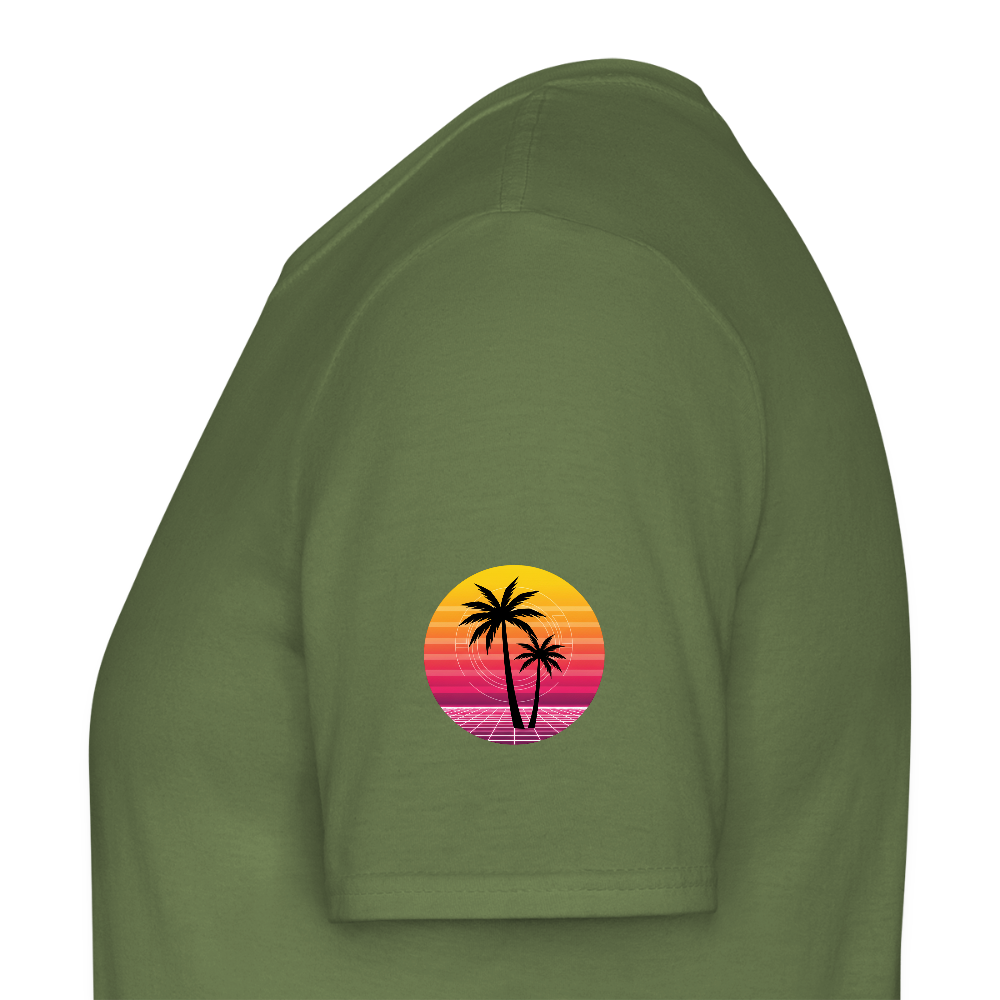 Men's T-Shirt beach - military green