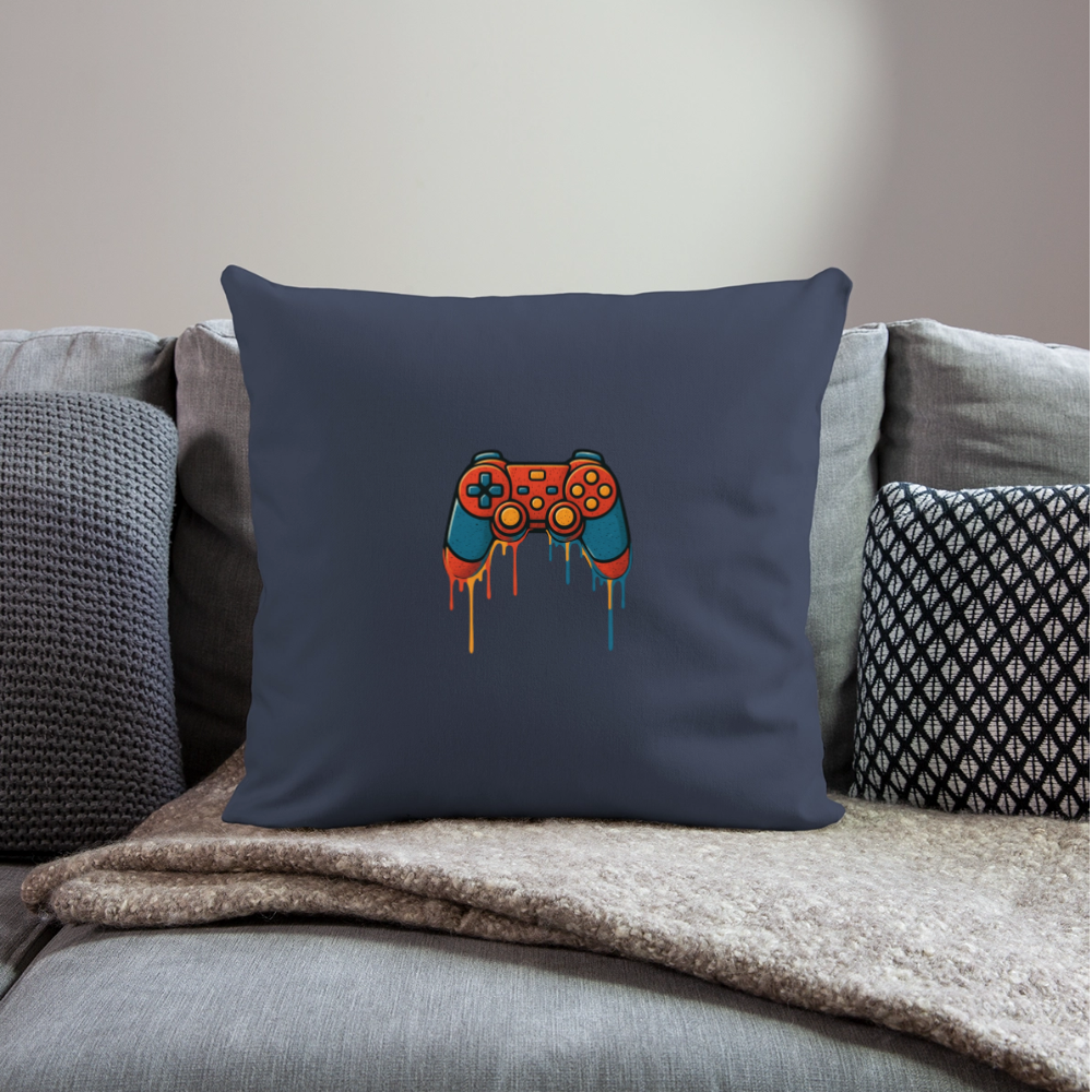 Sofa pillowcase 17,3'' x 17,3'' (45 x 45 cm) GAMING - navy