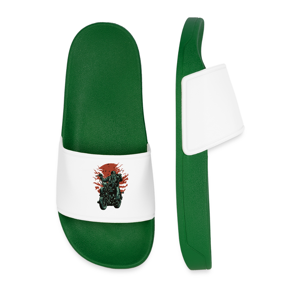 Men’s Pool Sliders - dark green